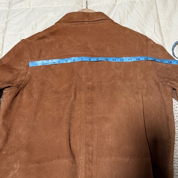 Sézane Will Jacket in Camel Suede - Picture 13 of 14